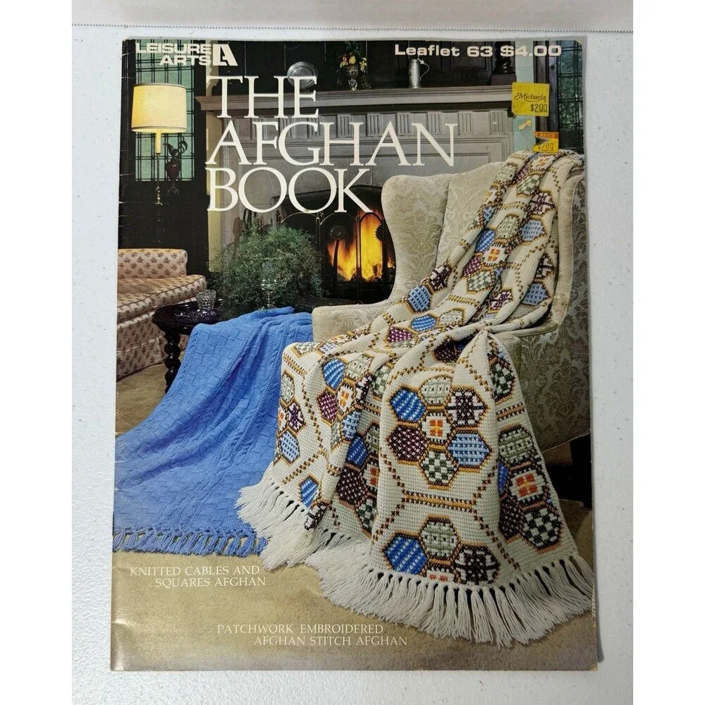 Leisure Arts The Afghan Book - Knit